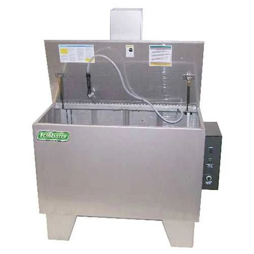 EcoMaster AL80AQ 80-Gallon Stainless Heated Agitating Parts Washer, EM80-231, Parts Washers, Unique Truck Equipment