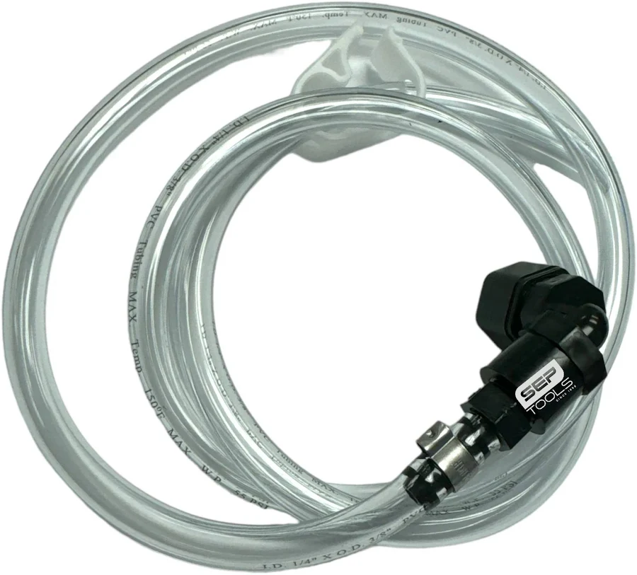 Ultrasonic Cleaner Drain Hose 3/8 Inch Replacement Drain Hose for Ultrasonic Cleaning Systems Durable Equipment Accessory