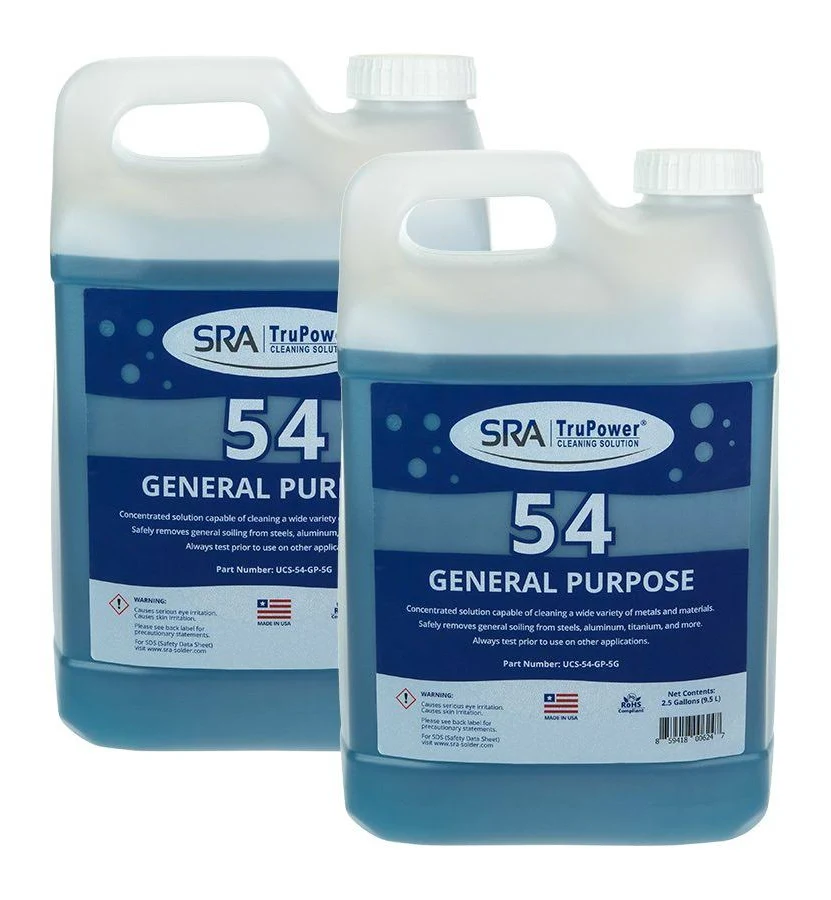 SRA Trupower #54 General Purpose Ultrasonic Cleaning Solution - 5 Gallon