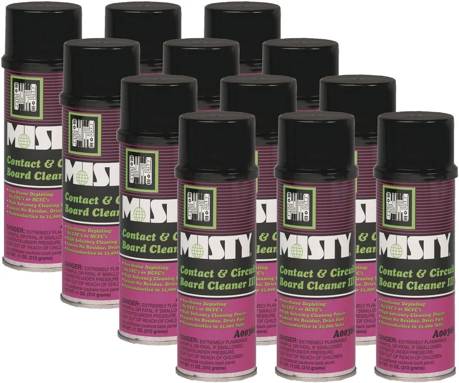 Contact & Circuit Board Cleaner III 12-Pack
