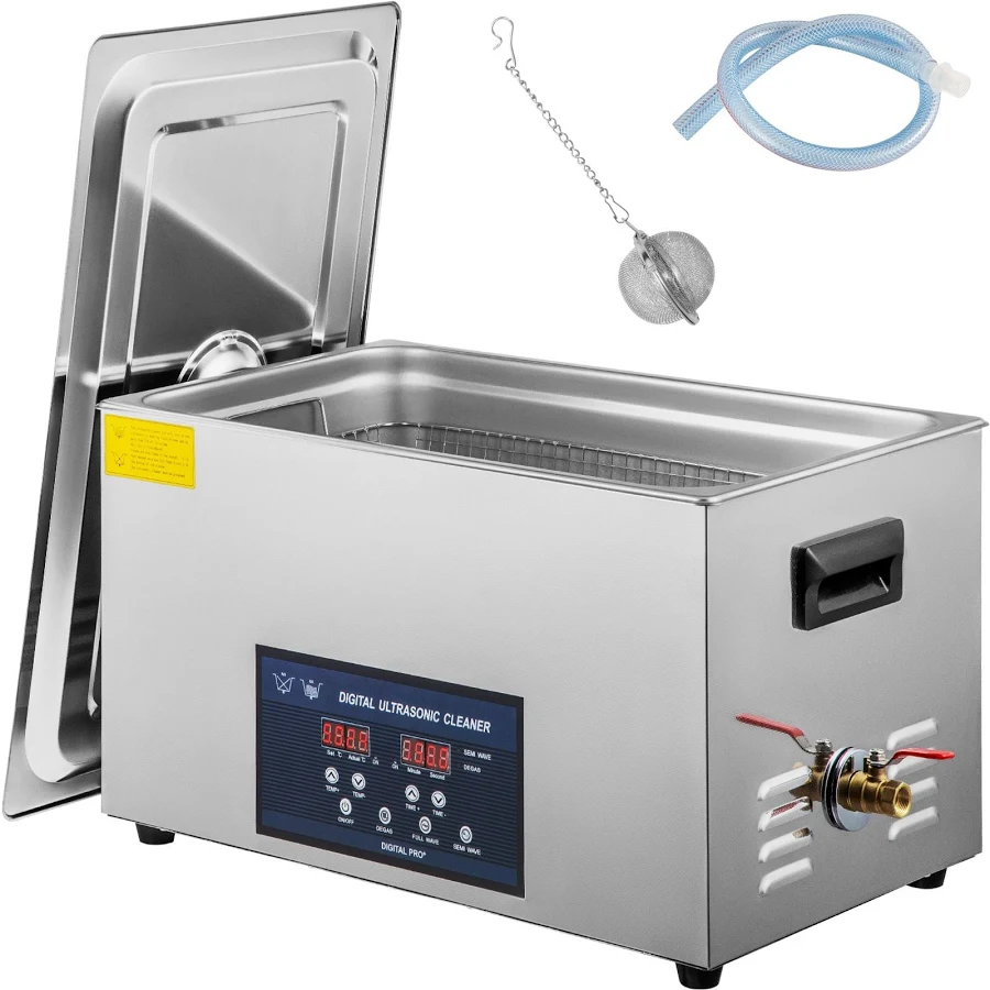 Mecale 30L Dual-Frequency Ultrasonic Parts Cleaner
