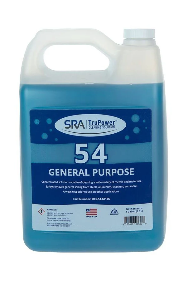 SRA Trupower #54 General Purpose Ultrasonic Cleaning Solution - 1 Gallon