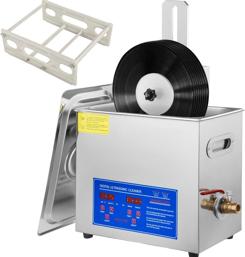 VEVOR 6L Ultrasonic Vinyl Record Cleaner