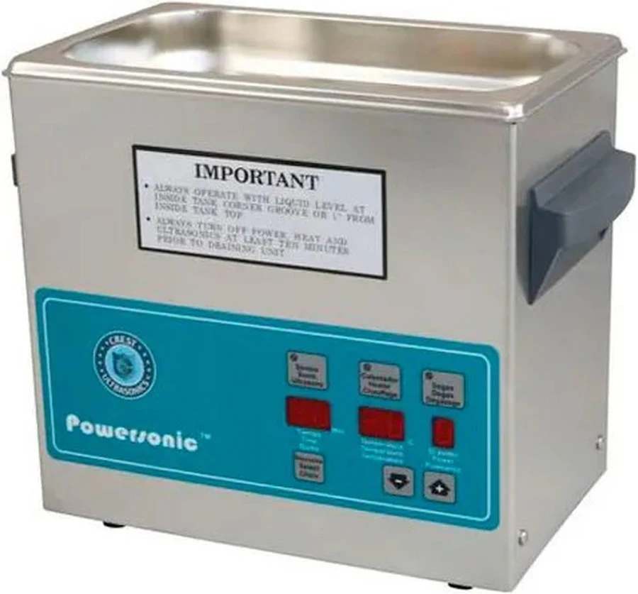 Ultrasonic Table Top Part Cleaning System - Digital Timer/heat/power