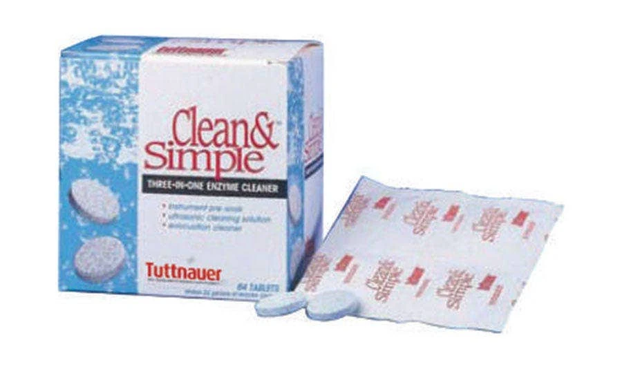 Clean & Simple Ultrasonic/Enzymatic Tablets