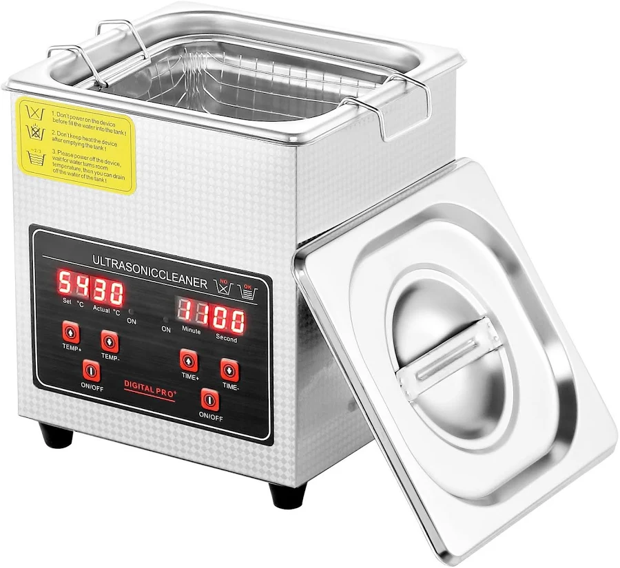Uimoso 2l Ultrasonic Cleaner With Timer Heating Machine Digital Sonic
