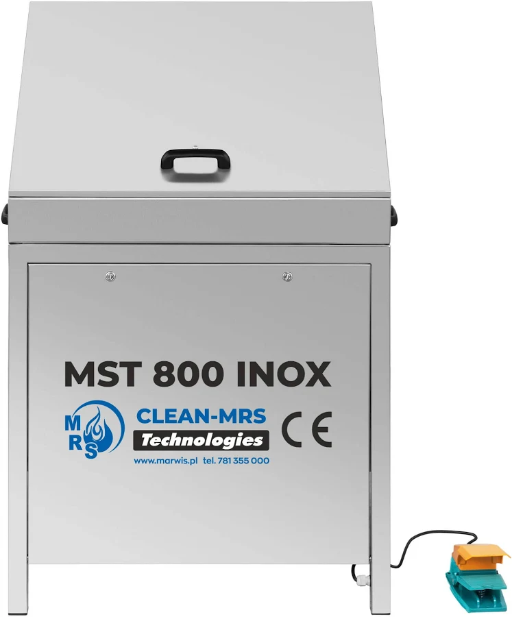 Manual Parts Washer MST 800 inklusive cover INOX