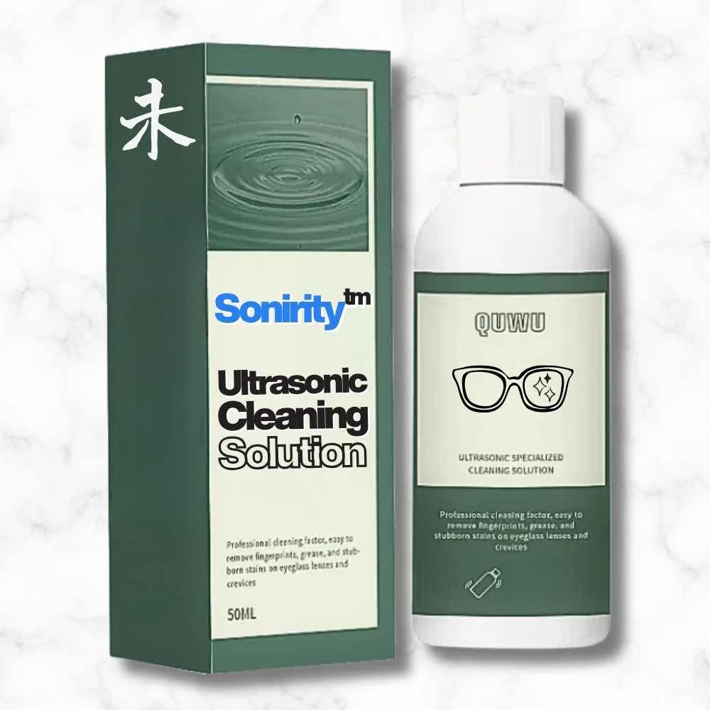 Ultrasonic Glasses Cleaner Solution | Streak-Free Lenses in 3 Min