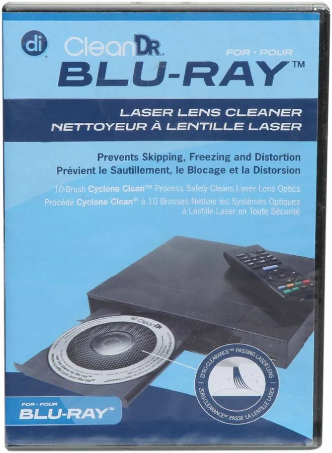 Digital Innovations 4190300 CleanDr for Blu-ray Laser Lens Cleaner