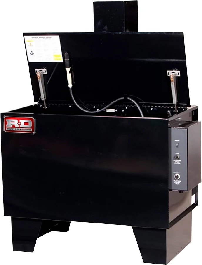 CleanMaster 150 150-Gallon Solvent Agitating Lift Parts Washer, Model CM150