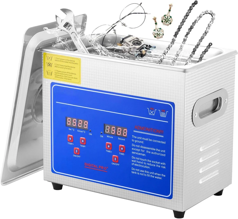 Mecale 2.85L Ultrasonic Jewelry Cleaner