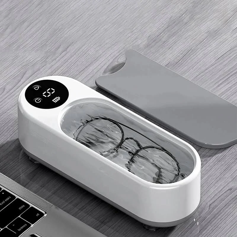 jewelry cleaning machine, jewelry automatic 360 ° deep cleaning tool, ultra portable, USB charging,
