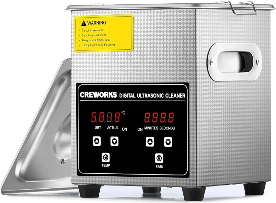 60W Ultrasonic Cleaner with Digital Timer and 100W Heater