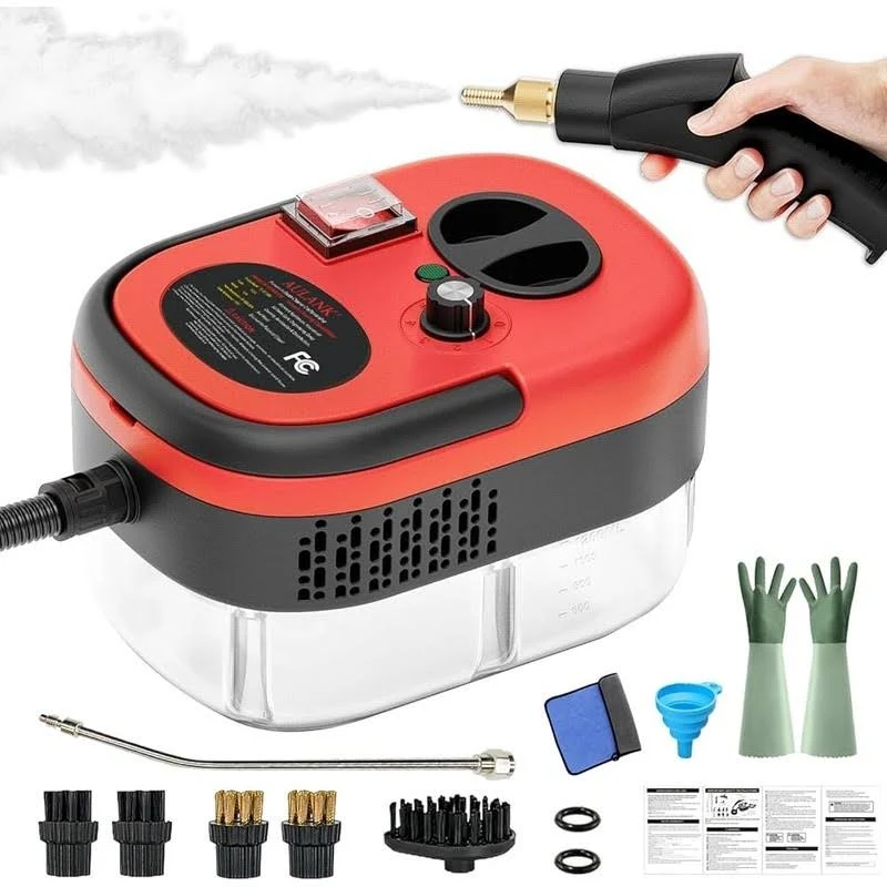 High Pressure Handheld Steam Cleaner 2500W for Home & Car