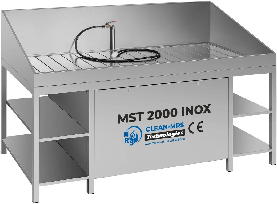 Manual Parts Washer MST 2000 INOX