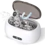 650ml Ultrasonic Glasses Rings Cleaner Denture Coins Watch Cleaner