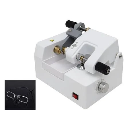 Intbuying Optometry Eyeglass Cutting Milling Machine Lens Edger Grinder