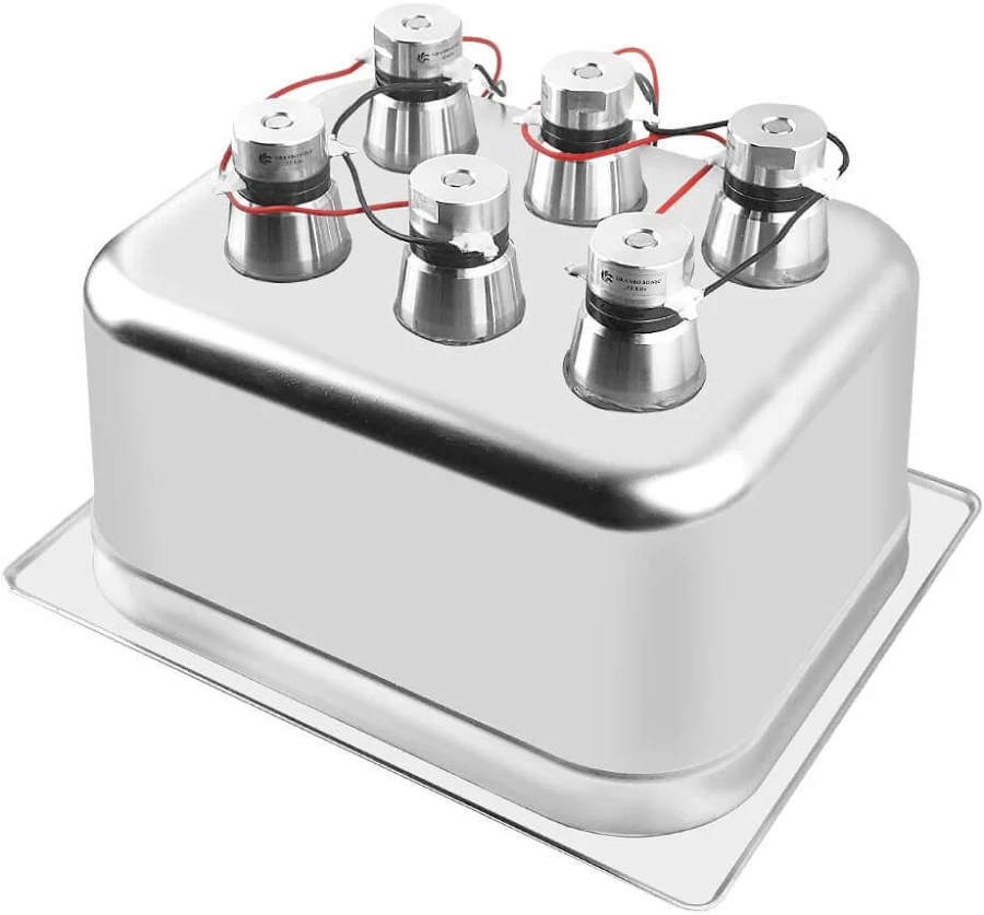 40kHz Ultrasonic Cleaning Machine Tank with 60W Transducer Packs