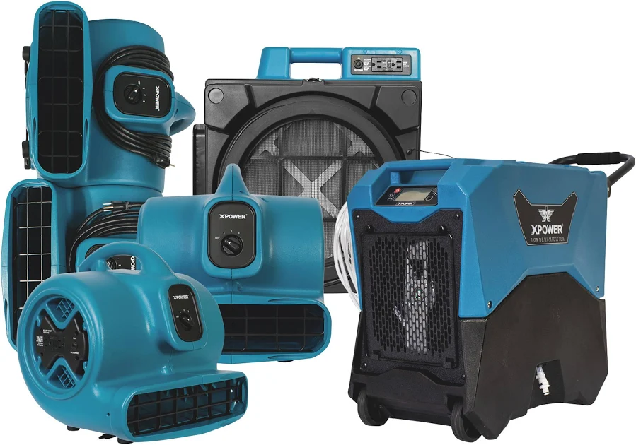 XPOWER 6-Piece Water Contractor Pack