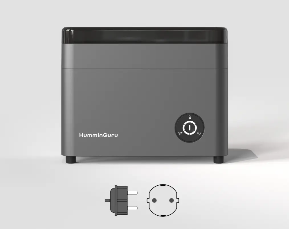 HumminGuru Ultrasonic Vinyl Record Cleaner - Groove Audio