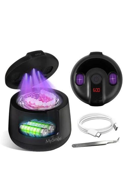 MySmile Cordless Ultrasonic Retainer Jewelry Cleaning Pod