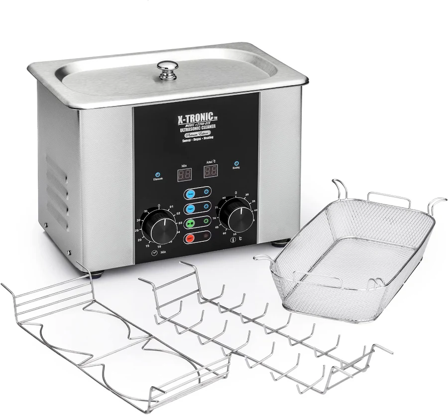 X-Tronic Model #2200-XTS 2.2 Liter Platinum Edition Commercial Ultrasonic Cleaner