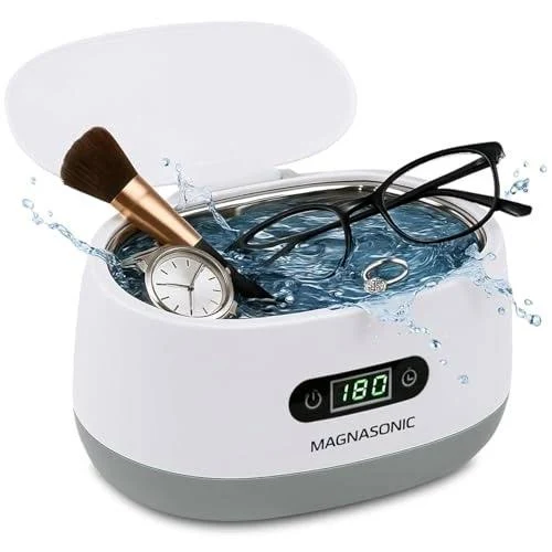 Superior 20oz Ultrasonic Cleaner For Jewelry & Eyeglasses - 5 Cleaning