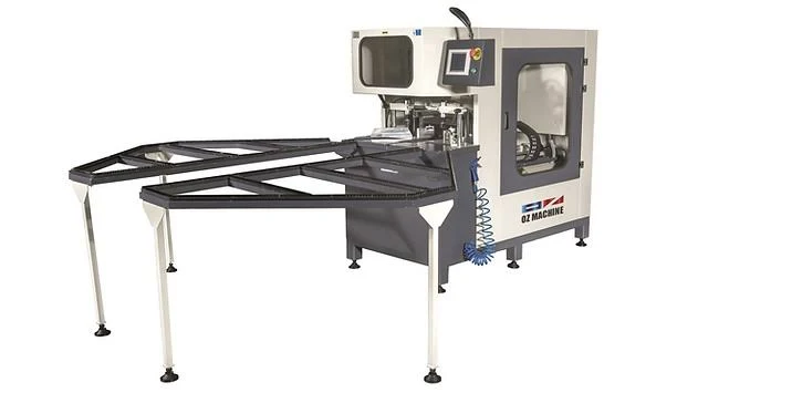 OZ Machine 220V 1.5HP Semi-Automatic PVC Corner and Surface Cleaning Machine ORBIT - IV SA