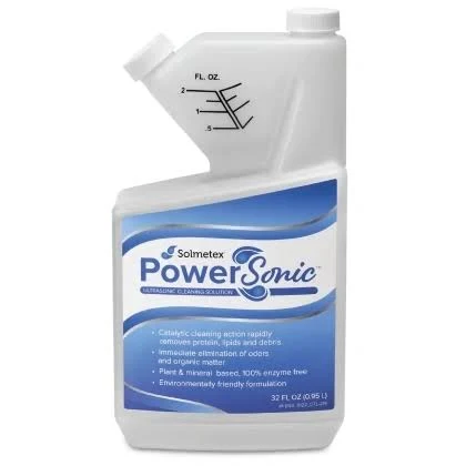 Solmetex PowerSonic Ultrasonic Cleaning Solution 32oz/Bottle | Frontier Dental