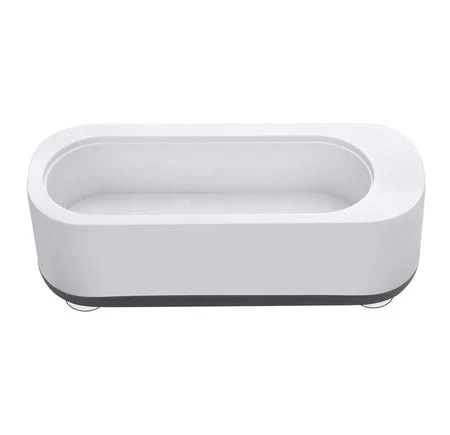 Tapdra Compact Ultrasonic Cleaner 7.48x2.83x2.68 inch, Food Grade Abs, for Jewelry & Glasses Cleaner, Women's, Grey Type