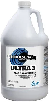 Ultra 3 Multi-Purpose Ultrasonic Detergent - 1 Gallon