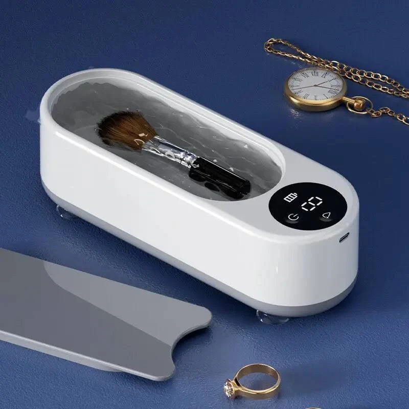 Portable Ultrasonic Glasses Cleaner – USB Rechargeable Smart Cleaning Machine