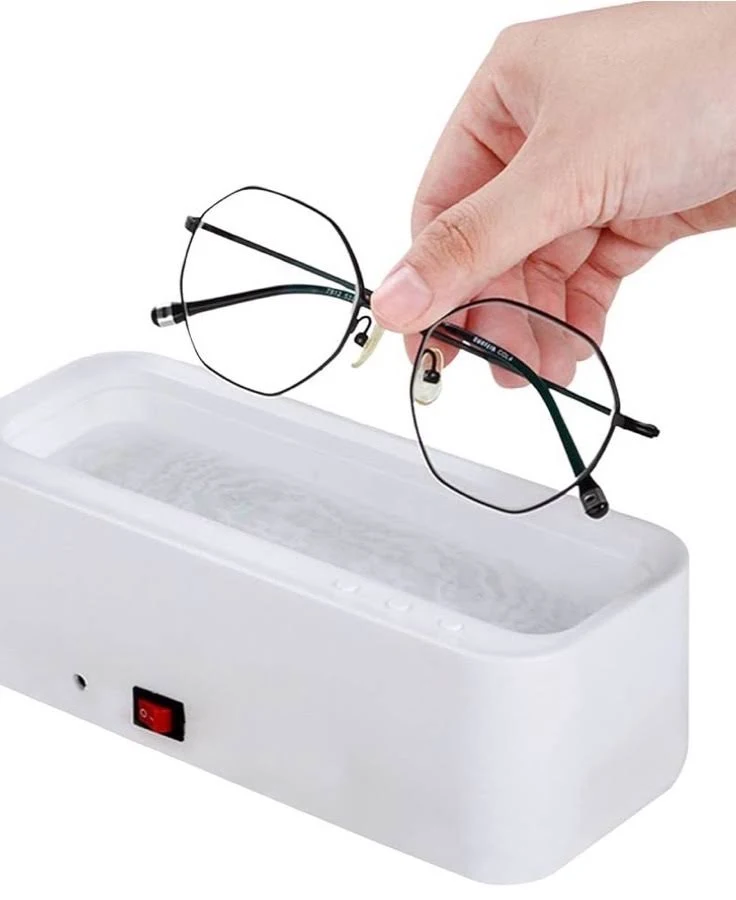 Ultrasonic Other | Compact White Ultrasonic Cleaner Designed For Cleaning Eyeglasses, Jewelry | Color: Black/White | Size: Os | Vitazil's Closet