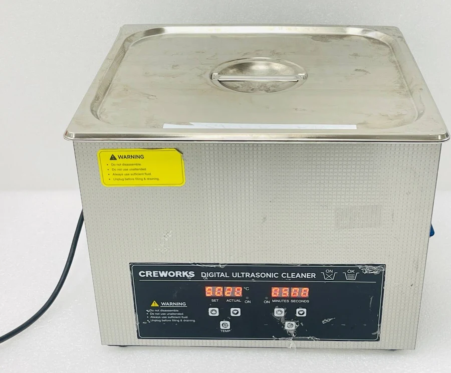 USED - CREWORKS DIGITAL ULTRASONIC CLEANER Model 60A