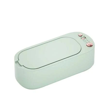 Electric Ultrasonic Cleaning Machine 3 Gear High-frequency Vibration Glasses Jewelry Watch Portable Cleaning Tool Machine, Women's, Size: Small, Green