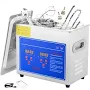 VEVOR Professional Ultrasonic Cleaner 2.85 L Ultrasonic Jewelry Cleaner with Digital Timer and Heater Stainless Steel Industrial Sonic Cleaner 40kHz