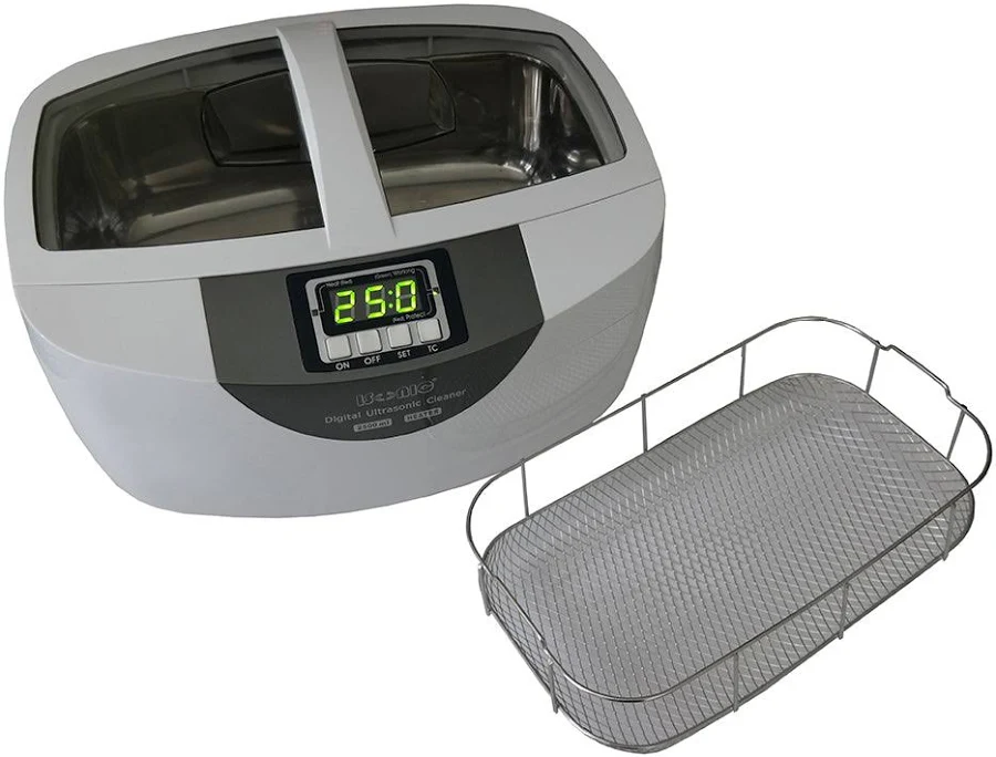 Isonic P4820-wsb25 Commercial Ultrasonic Cleaner with 25-min. Timer 2.6Qt/2.5L