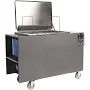 Shiraclean Ultrasonic Cleaner: 45 gal Tank Capacity, Sweep, 14 in Tank Dp, Includes Timer, Heated Model: TVT-045G-UL