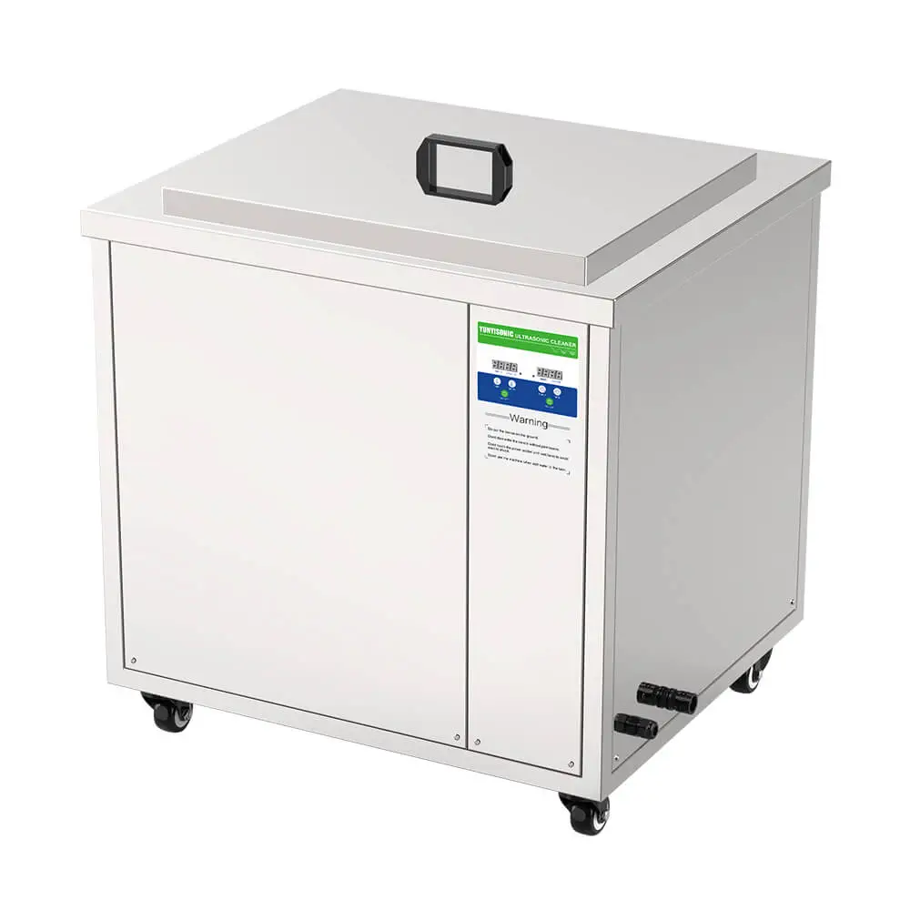 Yunyisonic 135L Industrial Ultrasonic Cleaner: External Generator, Adjustable Power, Timer, SUS304 for Automotive, Aerospace & Metal Parts Cleaning