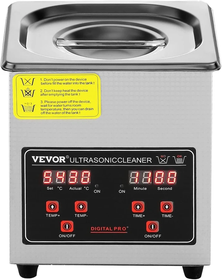 VEVOR Ultrasonic Cleaner with Digital Timer Heater Professional Ultra Sonic