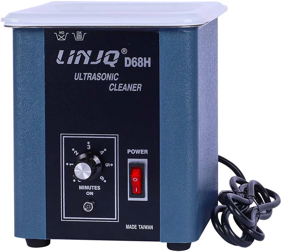 D68H Jewelry Ultrasonic Cleaning Machine | 68W 2L 48kHz 110V