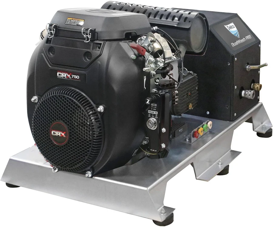 Delco Dual-Wash Pro Hybrid Soft Washer and Pressure Washer, 300/2800 PSI