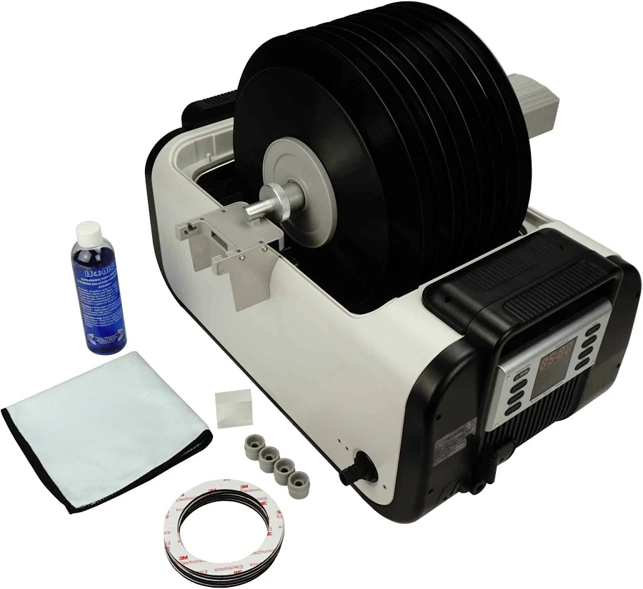iSonic P4875II+MVR10 Motorized Ultrasonic Vinyl Record Cleaner