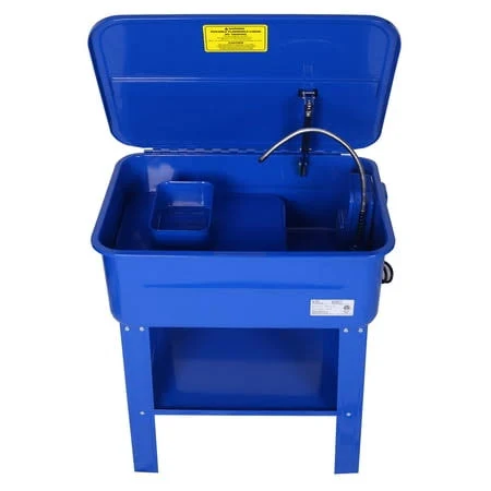 Zhichun Cabinet Parts Washer 20 Gallon 110v Automotive Parts Cleaner with Electric Pump, Size: Large