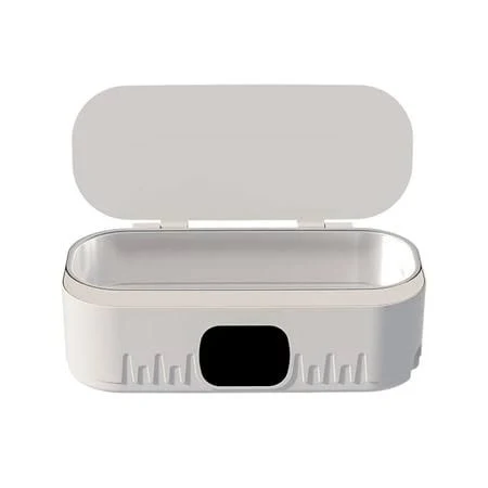 Ultrasonic Cleaner Ultrasonic Glasses Cleaner High Frequency Large Capacity Ultrasonic Cleaning, Women's, White