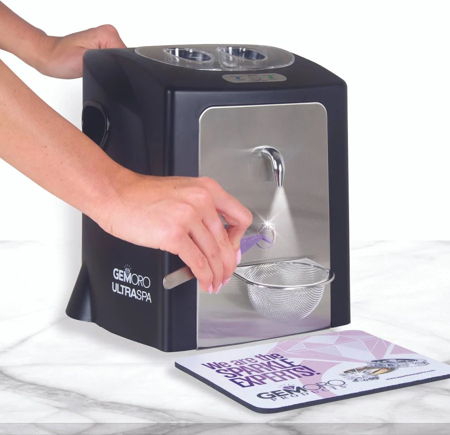 GemOro UltraSpa Steam and Ultrasonic Jewelry Cleaner