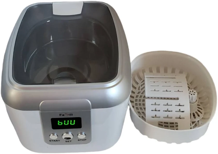 Famili Other | Famili Ultrasonic Cleaner Rings Jewelry Brushes Dentures Glasses Watches Cds Dvd | Color: Gray/White | Size: Os | Pm-28086539's Closet