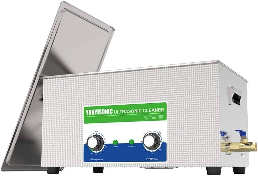 22L Heating Control Ultrasonic Cleaner Gun Cleaning for Bullets, Handgun Parts, and Retainers