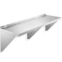 KUTLER Stainless Steel Shelf NSF Commercial Wall Shelving KUTLER