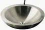 Kohler Timpani Round Stainless Steel Countertop Bathroom Sink K-277-S-NA READ